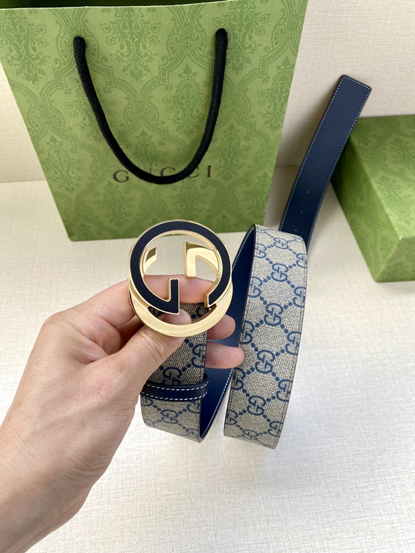 グッチベルト激安角部分ディテール